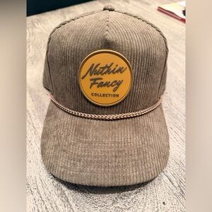 Brown Corduroy Hat